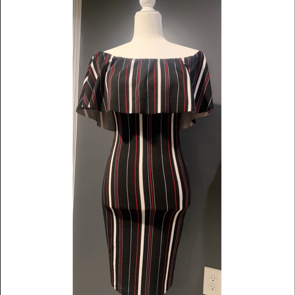 Off the shoulder dress